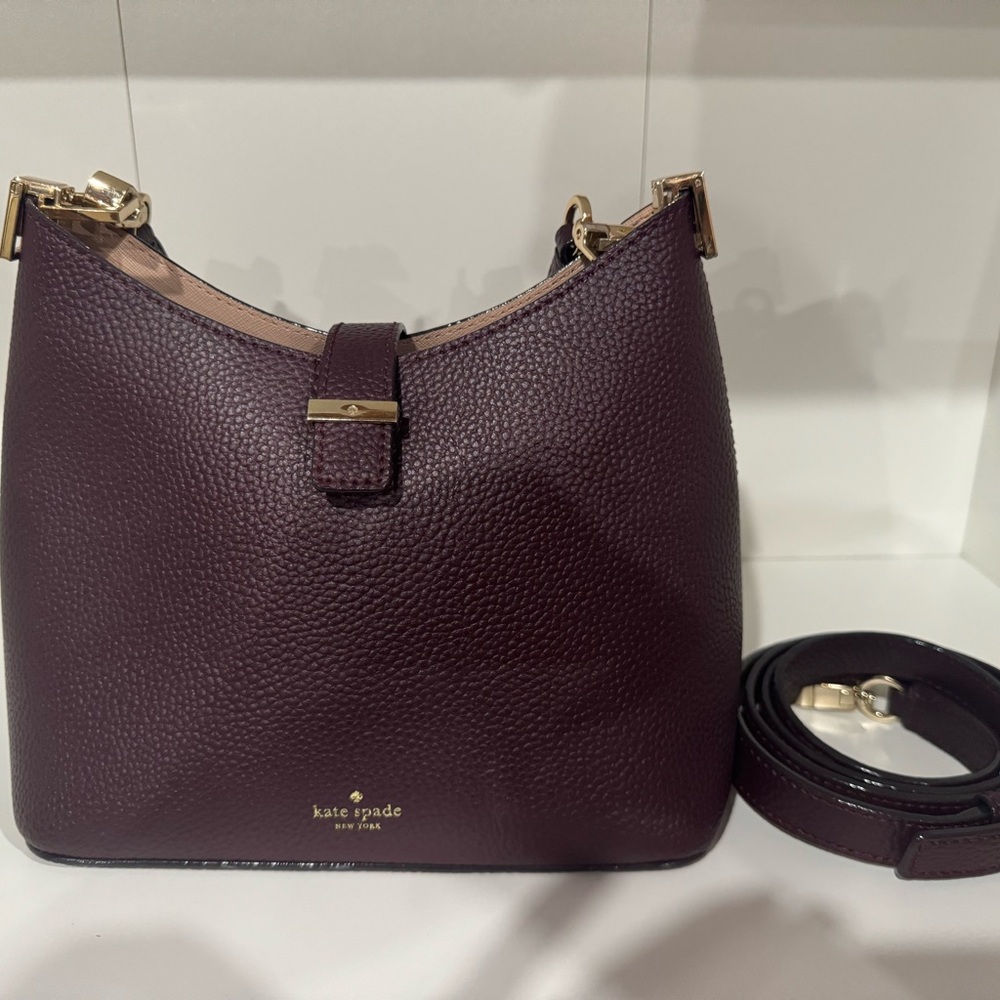 Kate spade purse purple (wine)